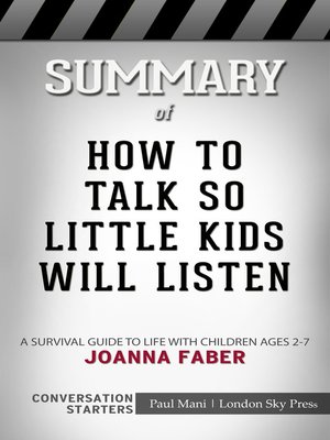 cover image of Summary of How to Talk so Little Kids Will Listen